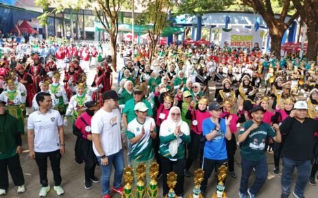 Lomba Senam Kreasi “Ha Ha–Hi Hi” Cak Udin, Dihadiri Ribuan Warga Malang Raya