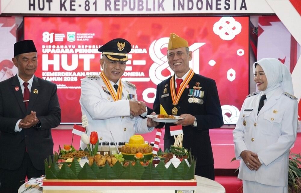 Upacara HUT ke-81 RI Pemkab Malang, Bupati Tekankan Pentingnya Profesionalisme dan Pelayanan Publik