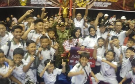 Karateka Kodam V/Brawijaya Sabet Juara Umum Piala Panglima di GOR Ken Arok Malang